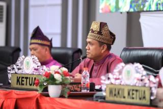DPRD Rohul Gelar Rapat Paripurna Istimewa Dalam Rangka HUT Kabupaten Rokan Hulu Yang Ke 25